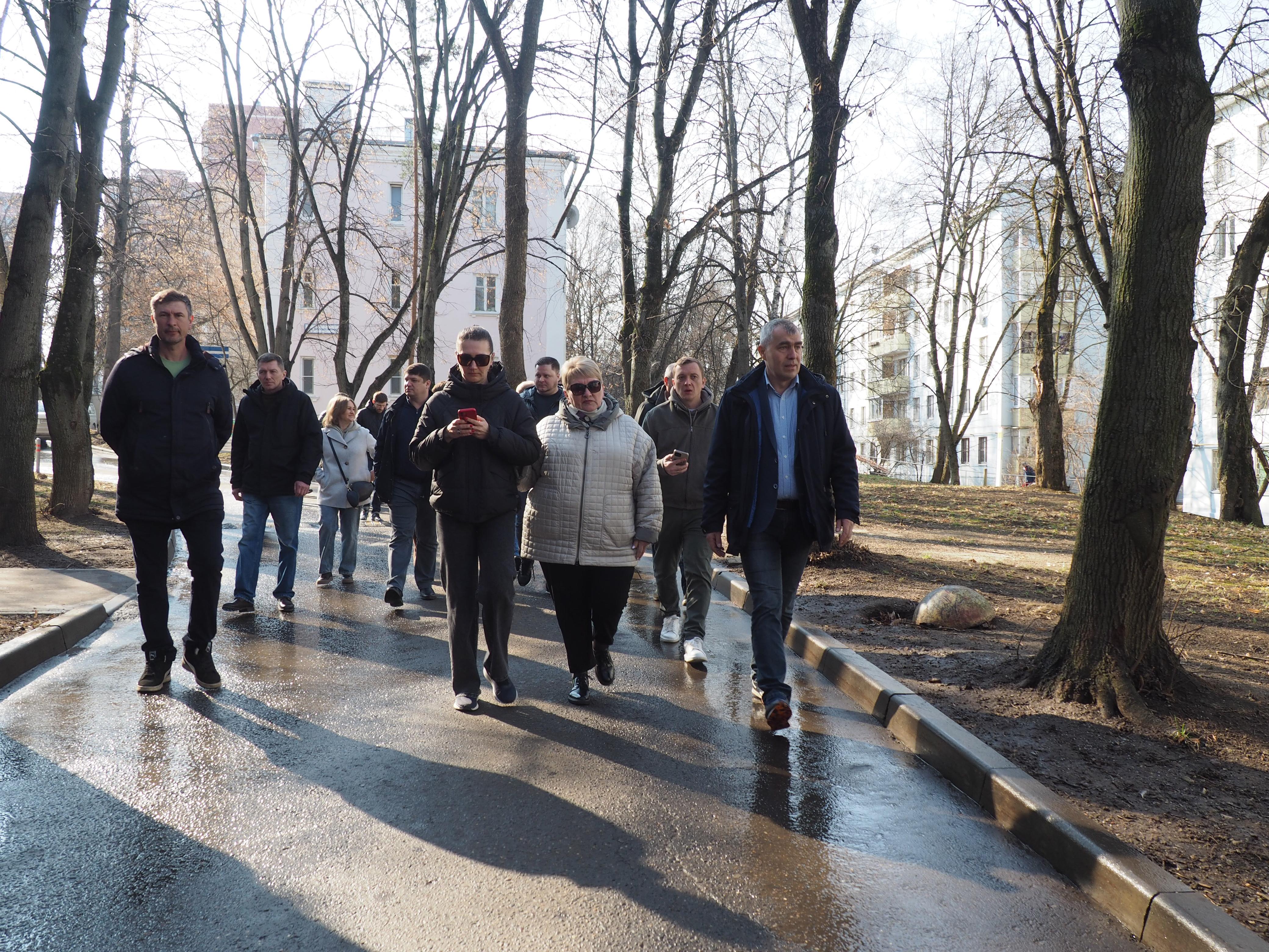 Глава управы района Коммунарка провел обход территории 29 марта