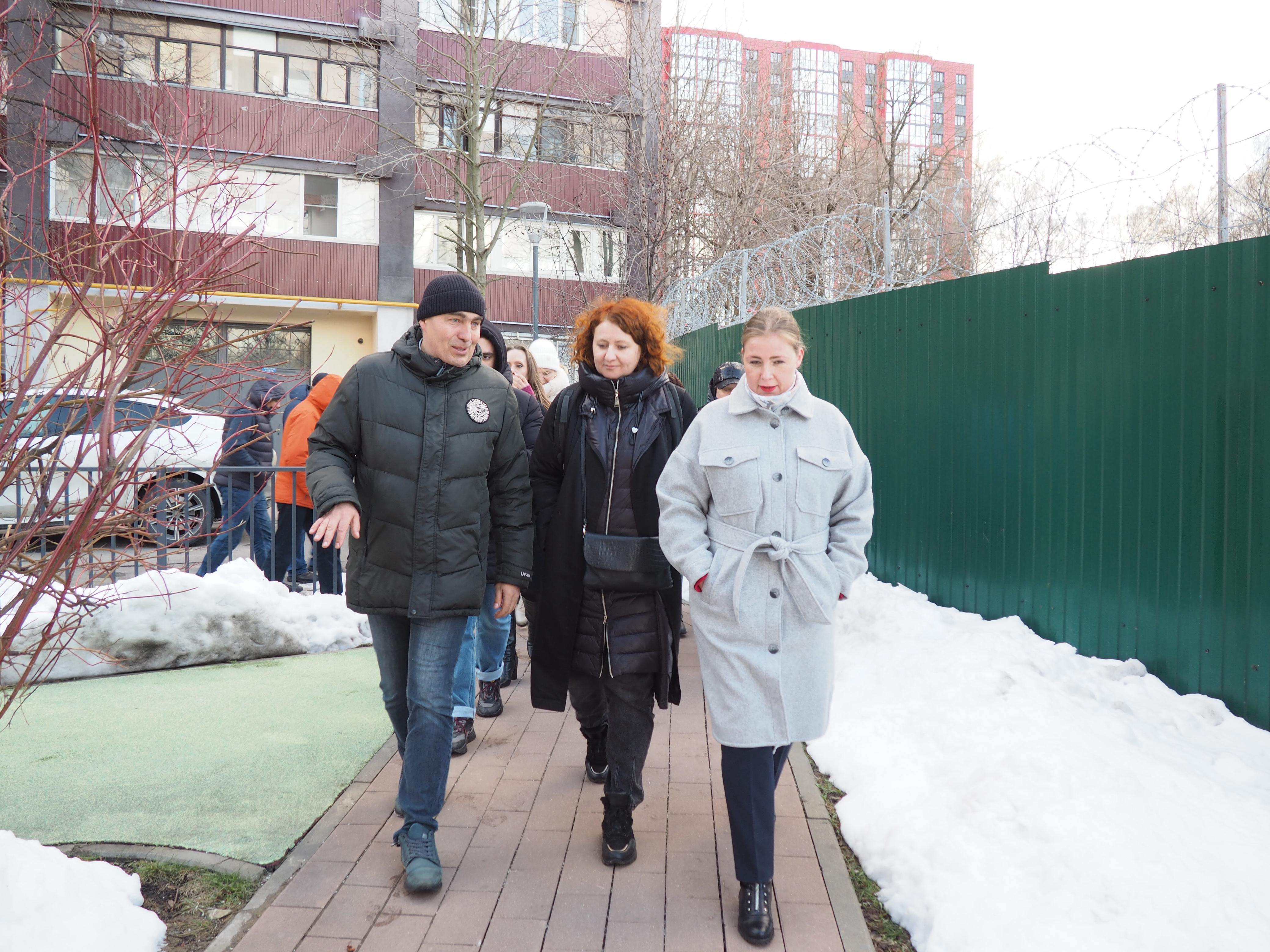 Глава управы района Коммунарка провел обход территории 11 апреля