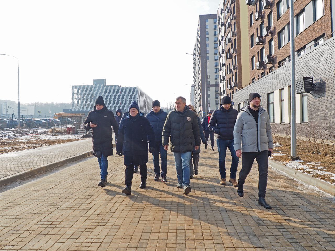 Глава управы района Коммунарка провел обход территории 1 марта