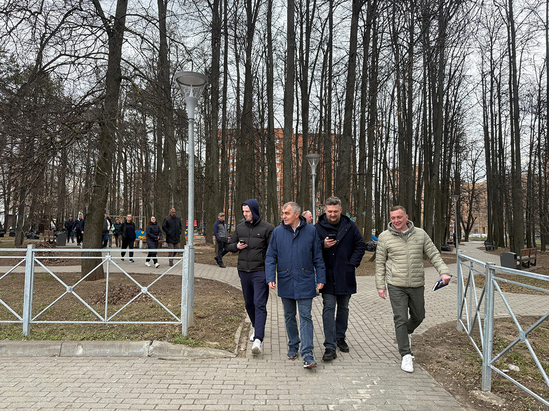 Глава управы района коммунарка провел обход территории 05.04.2025