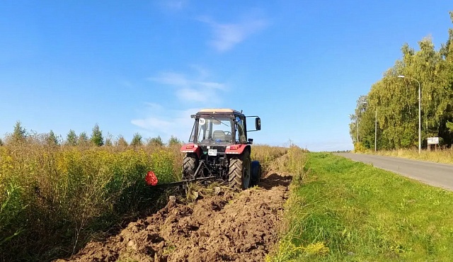 Противопожарная опашка началась в Коммунарке