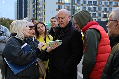 Еженедельный обход территории прошел в ЖК «Москвичка»
