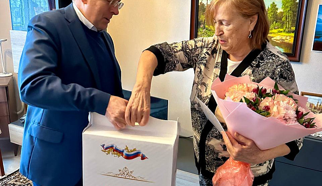 90-летний юбилей отметила жительница района Коммунарка Вера Александровна Шокун
