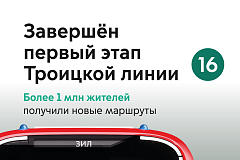 Завершился первый этап строительства Троицкой линии Московского метро