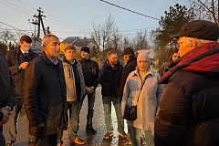 Обход территории прошел в деревне Саларьево