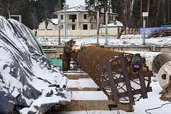 Строительство дороги началось между Бачуринской и Бартеневской улицами в Коммунарке