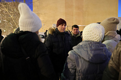 Александр Алябьев провел обход в поселке Воскресенское