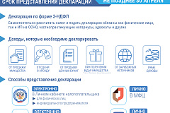 Декларируйте доходы вовремя!