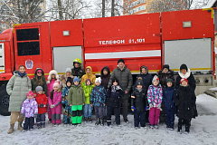 Московские спасатели провели экскурсию