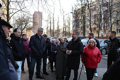 Заместитель главы управы района Коммунарка провел обход в поселке Газопровод 