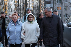 Александр Алябьев провел обход территории 25 марта